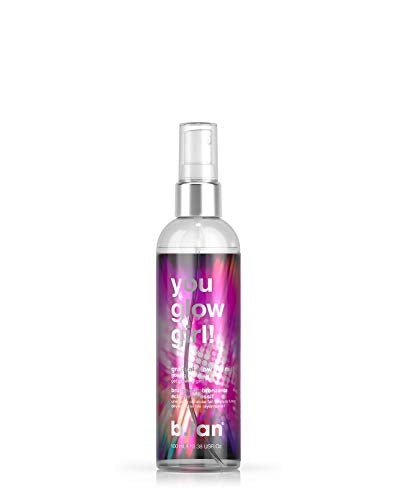 b.tan Face & Body Gradual Self Tan Mist - You Glow Girl - Gradual Sunless Tanner Spray For A Tan That Glows, 3.38 fl oz
