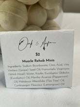 Load image into Gallery viewer, Bath Bomb - Muscle Rehab Mini

